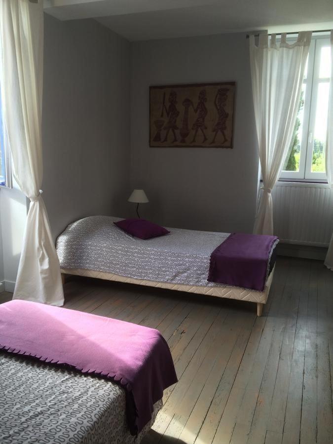 Chambres D'Hotes Les Heures Claires Briennon Exterior foto